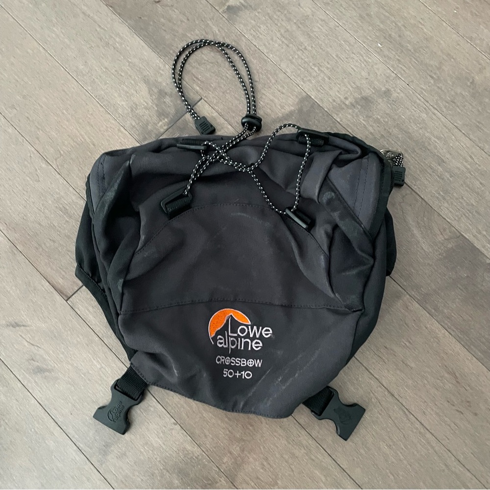 Lowe Alpine Black Cover Hood for Bag Backpack